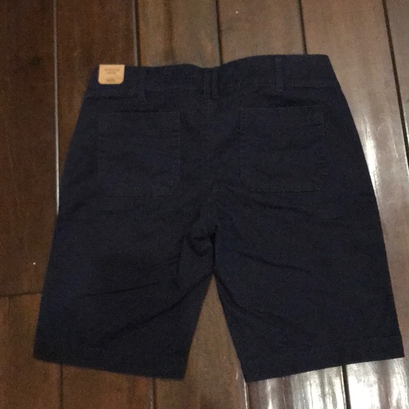 Hollister NWT bermuda boyshorts shorts size 0 blue - Picture 3 of 7